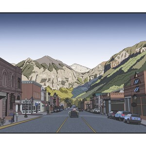 Downtown Telluride Colorado
