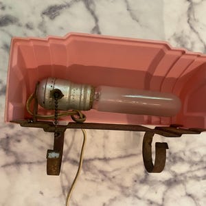 Vintage Headboard Lamp Pink - Etsy