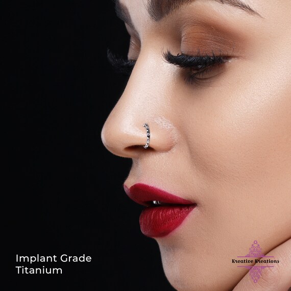 16g titanium nose ring deals