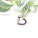 Heart Dangle Belly Ring, Fake Belly Ring, Fake Piercing, Clip on Belly Ring,Heart Belly Ring, Gift for Her