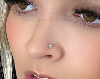 Fake Nose Stud Etsy