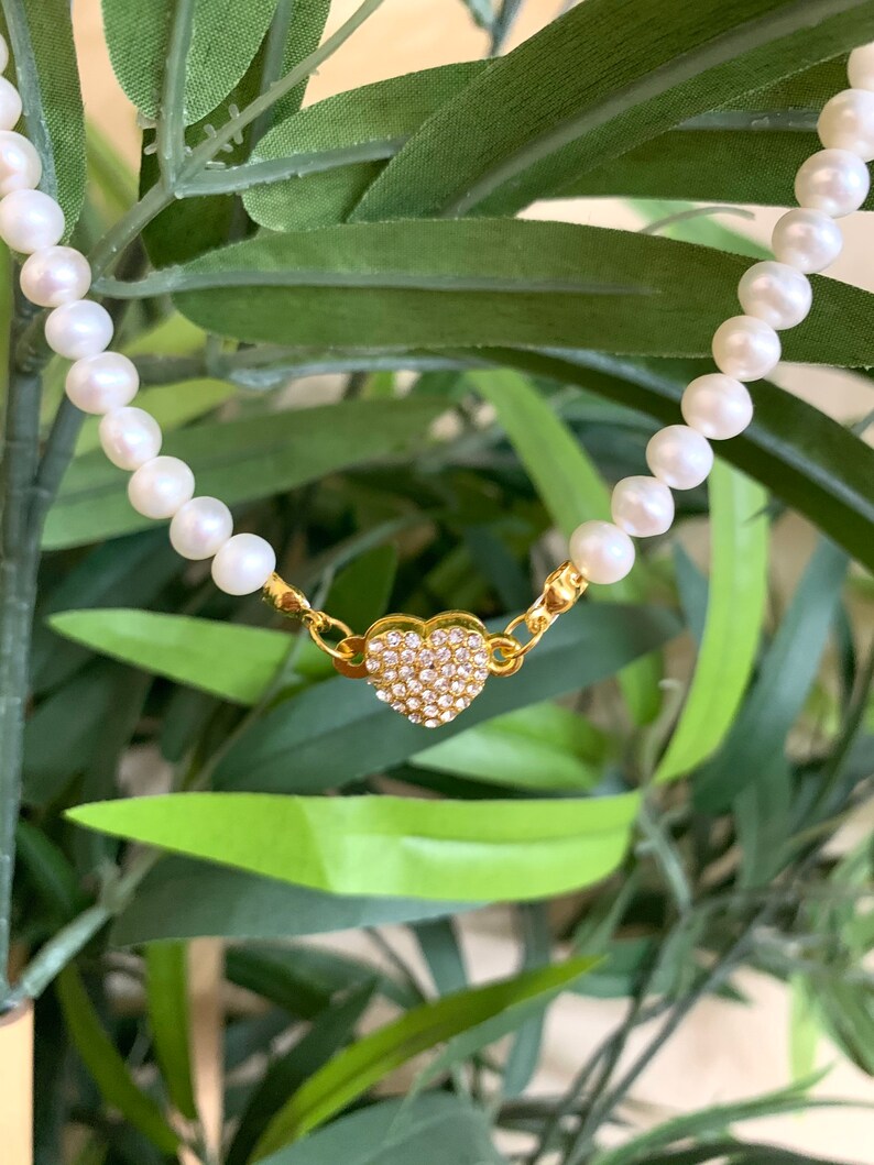 Real Pearl Necklace Pearl Choker Freshwater Pearls Gift for Etsy