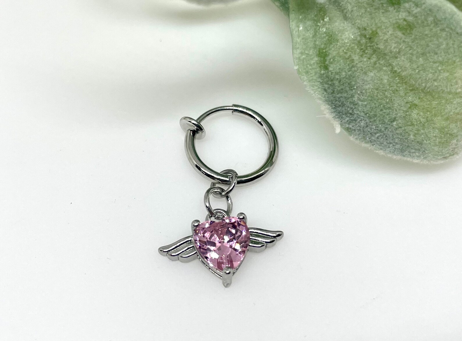 Fake Piercing Clip on Belly Ring Fake Belly Button Ring Etsy