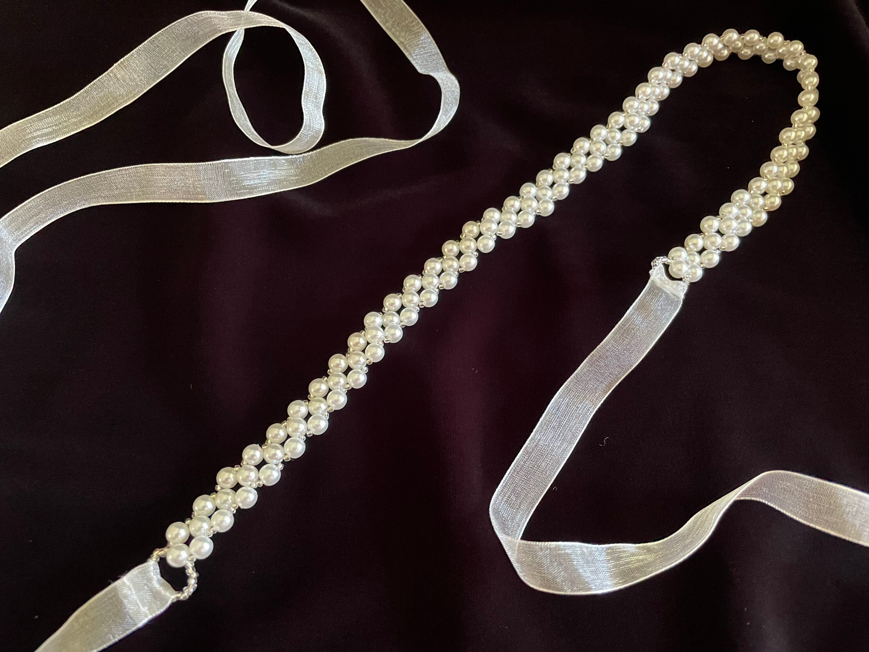 Wedding Dress Belt Pearls Belt Bridesmaid Belt Bridal Gift Etsy