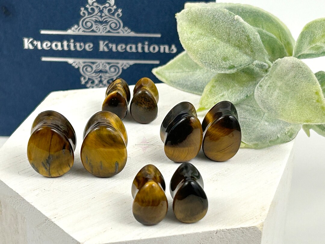 Stone Ear Plugs, Ear Gauges, Stone Ear Stretchers, Ear Expanders