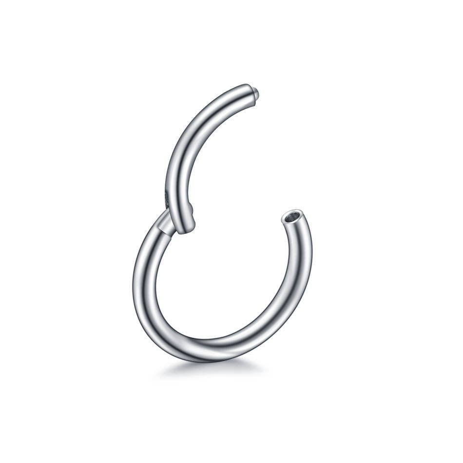 316L Stainless Steel Nose Rings Hinged Nose Ring Stainless Etsy