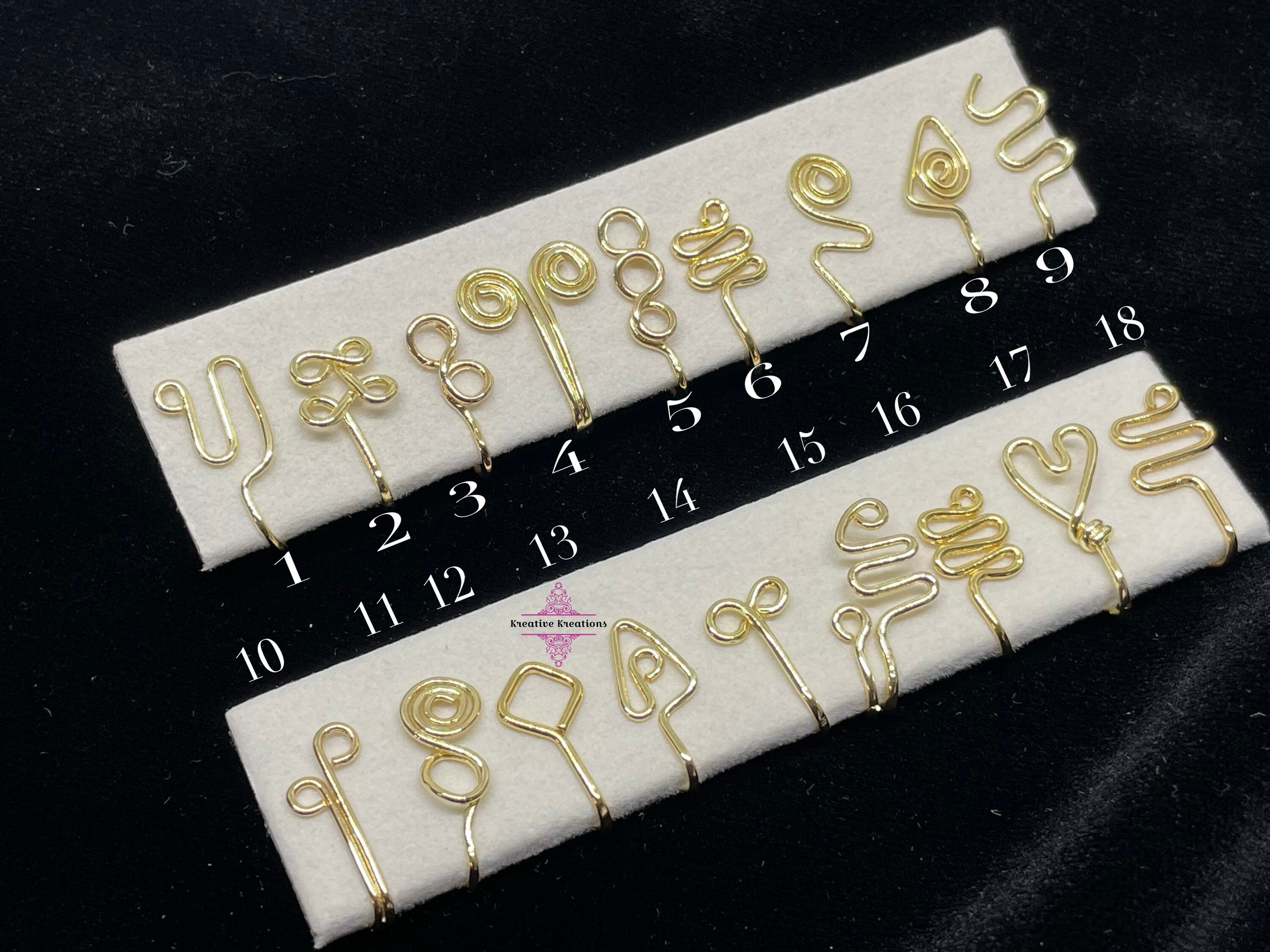 Nose Cuffs, Fake Nose rings, Nose Cuff No Piercing, Nose Wire