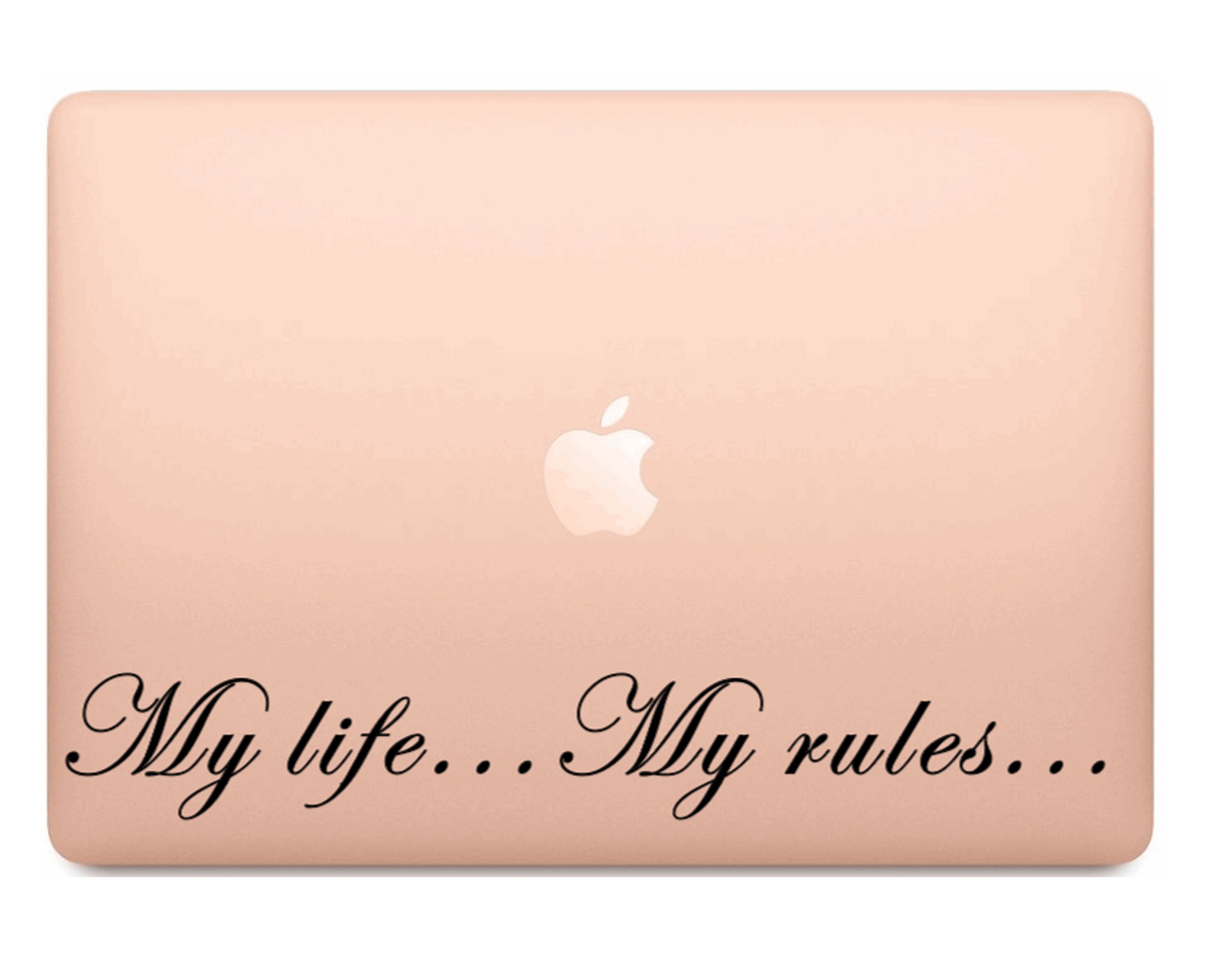 My life my rules vinyl decal sticker for laptops cell phones | Etsy