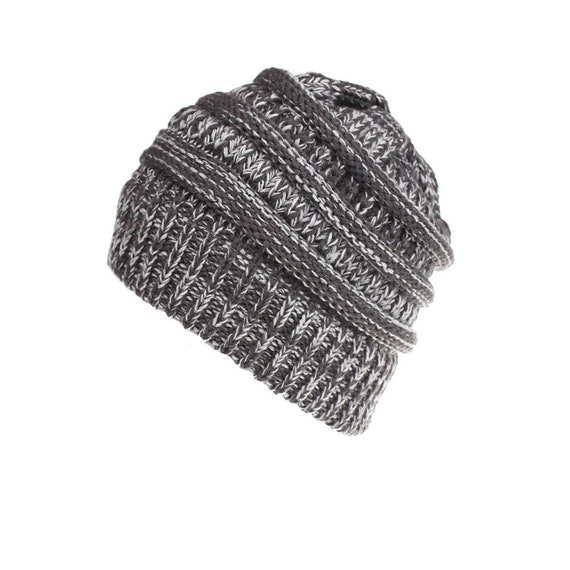 Men Knit Hat Cable Knit Beanie Skull 