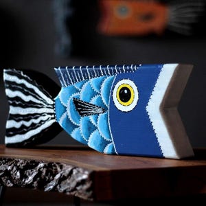 Wood Fish Wall Art