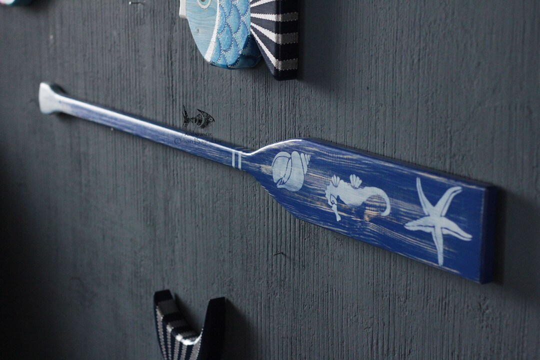 Christmas Gift canoe Paddle Wall Art Decor Beach Design Etsy