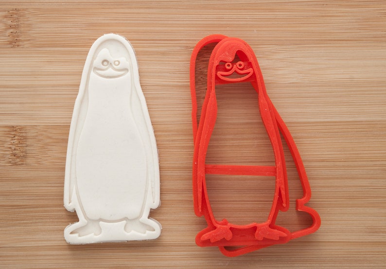 Penguins of Madagascar cookie cutter Kowalski cookie cutter