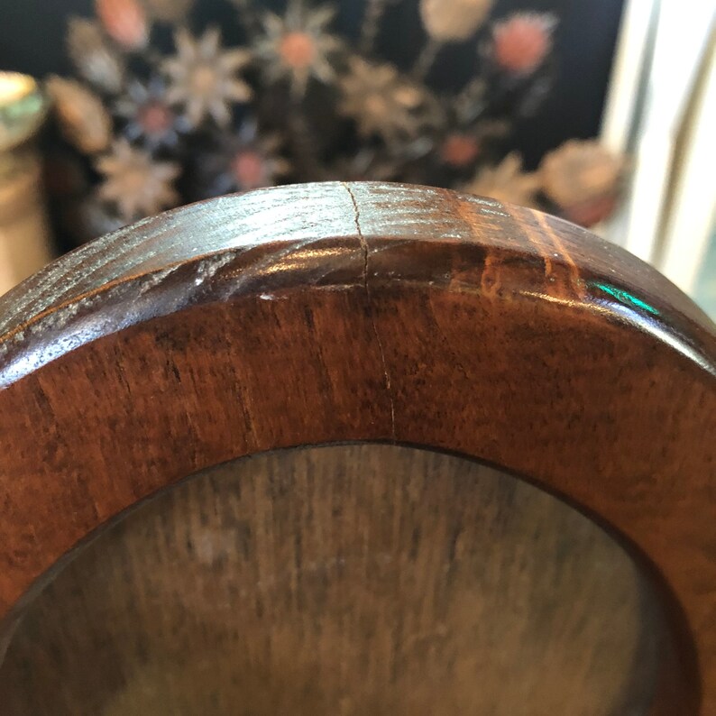 Vintage wood tabletop frame