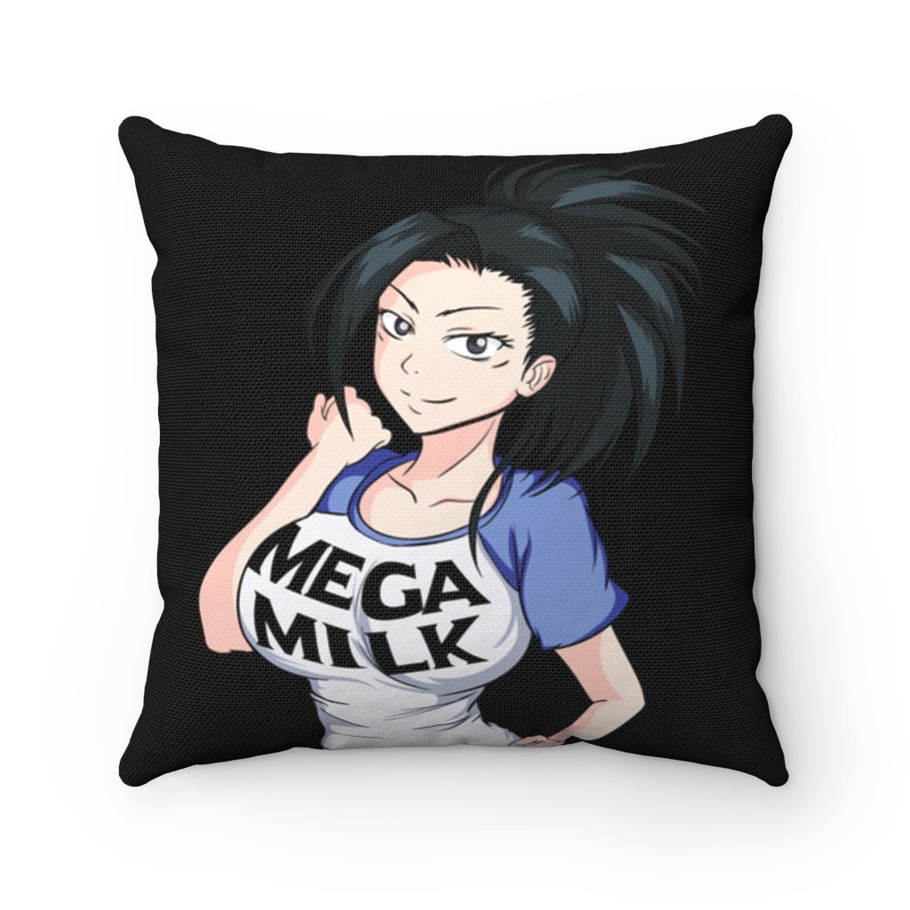 Momo Yaoyorozu Mega Milk My Hero Academia Waifu Pillow Etsy
