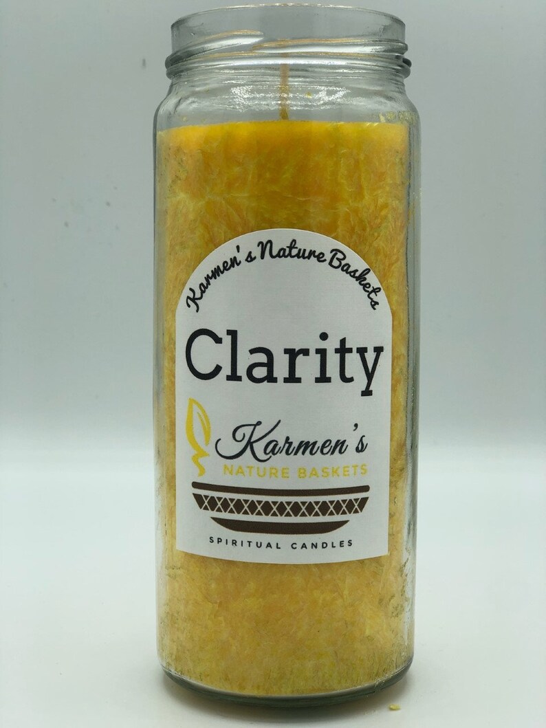 Clarity Candle Prepared Helps Clear Your Mind Body and Soul Etsy