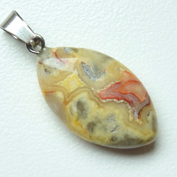 Crazy Lace Agate , Achatanhänger, Achatstein