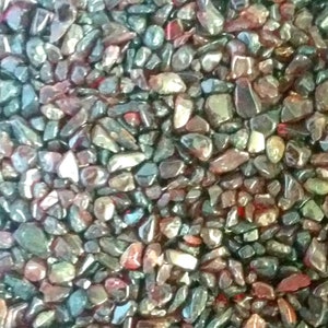 Tumbled stones, 200 grams of garnet, garnet red, red size: xxs
