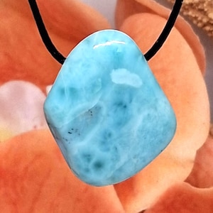 high-quality Larimar, sky blue, Larimar stone, Atlantis stone