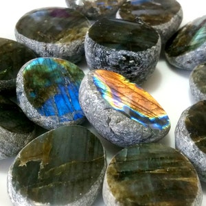 Labradorite, Emu Egg, Dragon Stone, Window Pebbles