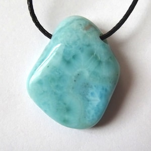 high-quality Larimar, sky blue, Larimar stone, Atlantis stone