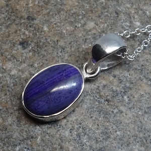 Rare Sugilite, 1A quality, Sugilite in 925 silver 8