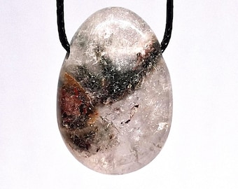 大きなガーデンクォーツクリスタルカットのフリーフォーム