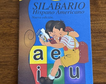 Silabario Hispano Americano Metodo Para Aprender a Leer Y escribir