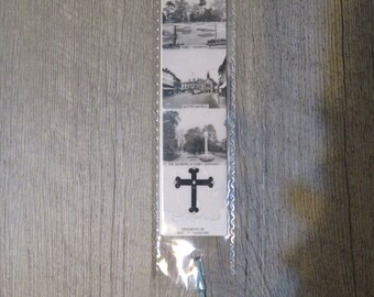 Bury St. Edmunds SUFFOLK England Bookmark // Photos in Plastic Case // Vintage (B188)