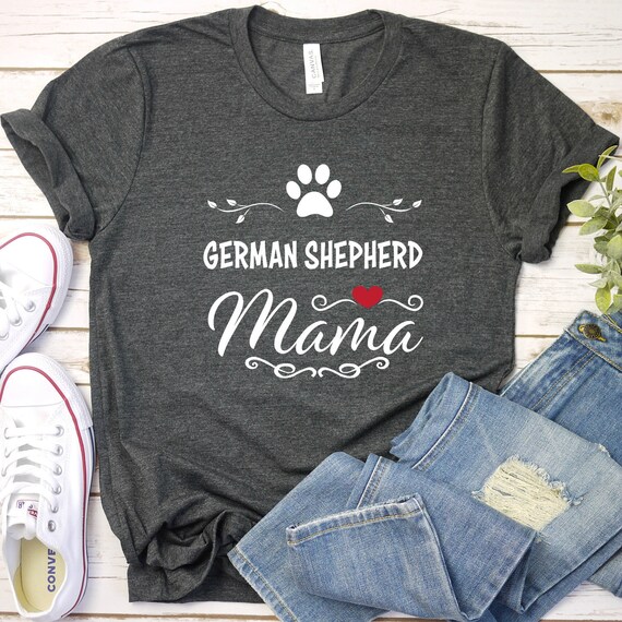 german shepherd dog mom shirt