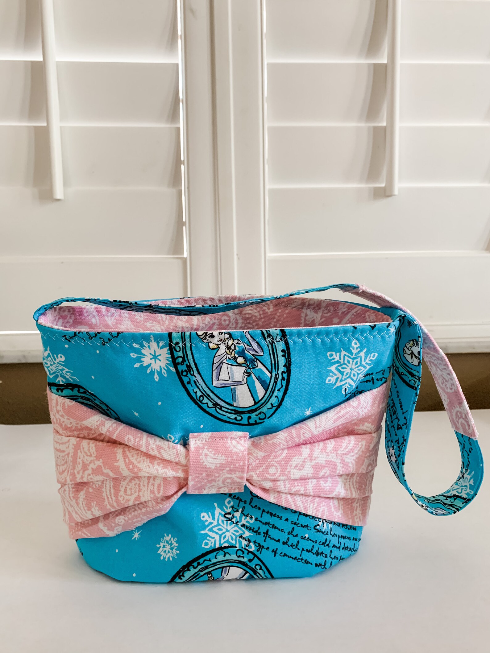 Frozen Blue Pink Elsa Toddler Purse Tote Bag Elsa Purse Etsy