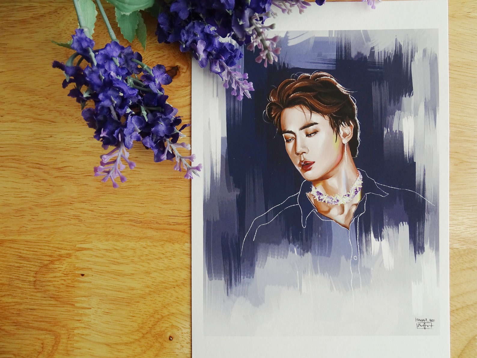 Jin Art Print / BTS print / BTS Artwork / BTS fanart / Jin | Etsy