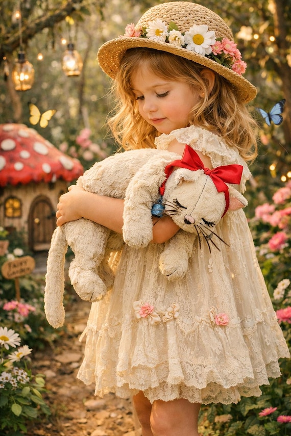 Sleeping CAT Sewing Pattern UNPRINTED Advance 6931 Toy Stuffed Animal / Pajama Bag Pdf LETTER