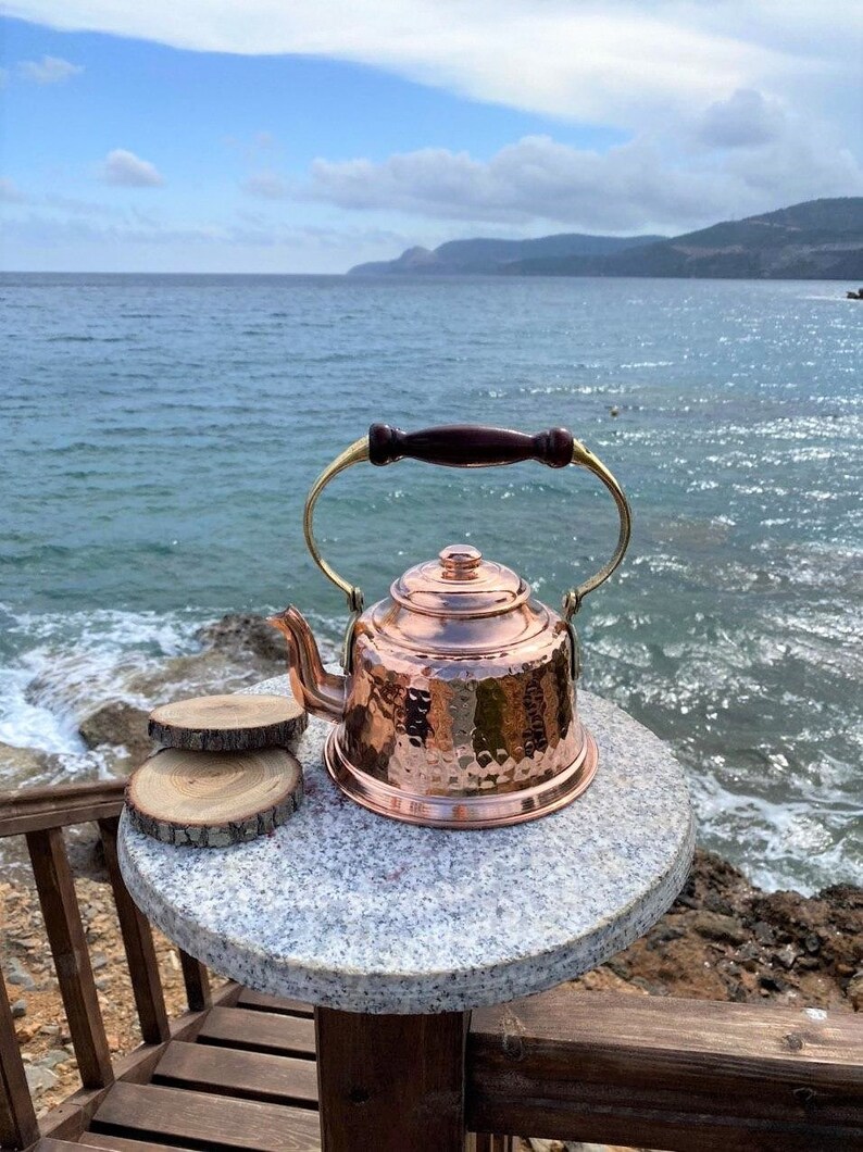 Copper Teapot, Copper Kettle, Handmade Copper Teapot, Copper Gift for, Copper Coffee Pot, Personalized Copper Tea Kettle, Housewarming Gift