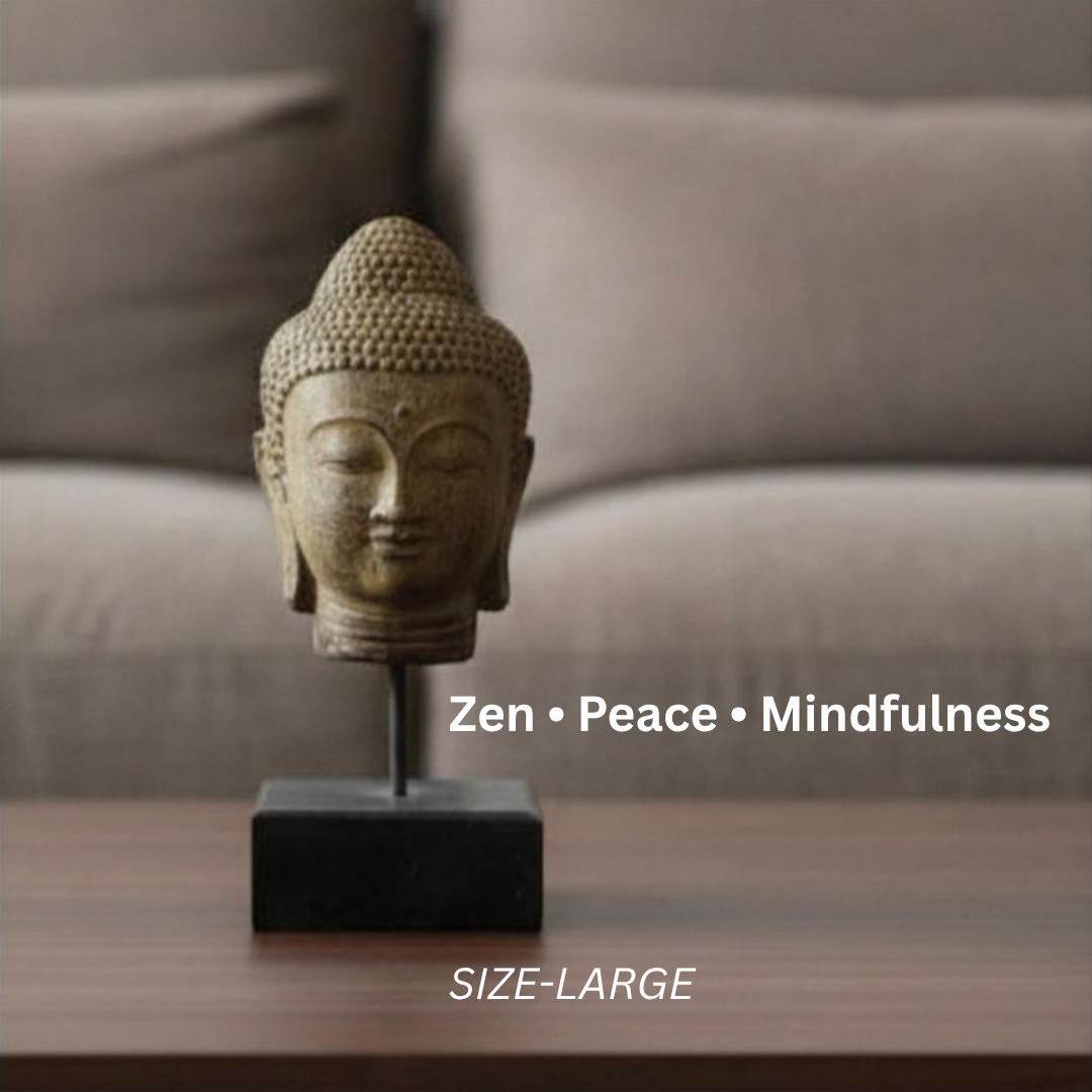 Buddha head statue - Etsy 日本