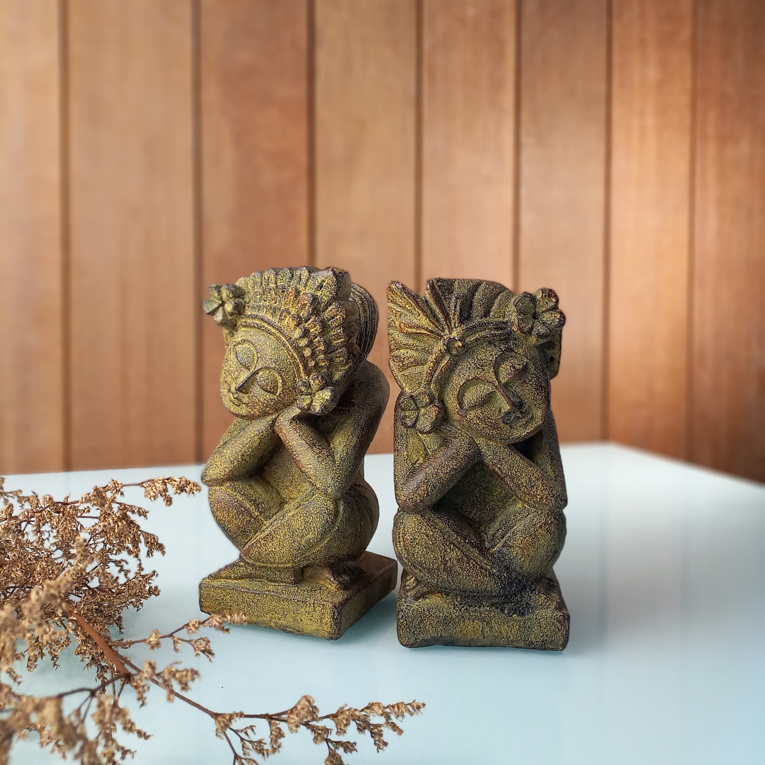 骨董 アンティーク 動物の彫刻が施された石 祭具 古民具 古道具 猫 狐スリコギ 骨董 アンティーク 動物の彫刻が施された石 祭具 古民具 古道具