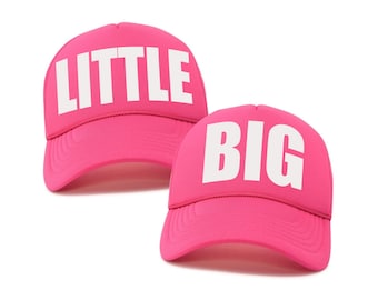 Big Little Neon Trucker Hat | Sorority | Big Little | Big Little Basket | Custom Sorority | Big Little Neon | Big Little Reveal