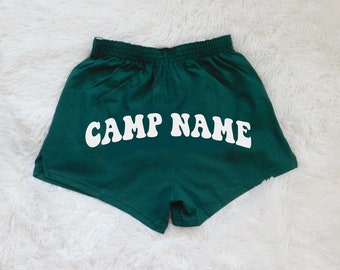 CUSTOM CAMP The Basics Shorts | Sleepaway Camp | Sleepaway Camp Gifts | Camp Bunk | Bunk Junk | Visiting Day | Customized Camp Clothing