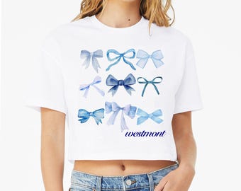CUSTOM CAMP Collage Bow Tee | Sleepaway Camp Tee | Sleepaway Camp Gifts | Camp Bunk | Bunk Junk | Visiting Day | Customized Camp Clothing