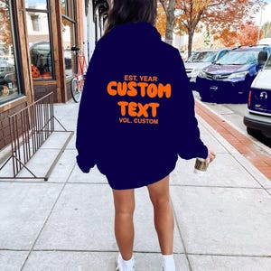 College Puff Hoodie, Bed Party, Grad Gift, College Apparel, College Bed Party, College Merch, College Hoodie, Custom College, Trendy College