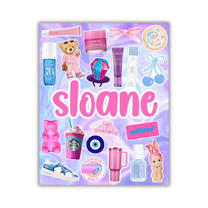 Girls Predesigned Camp Blanket | Custom Camp Clothes | Sleepaway Camp | Bunk Junk | Visting Day | Camp Bedding | Custom Camp |