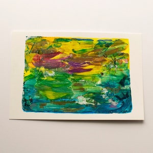 The Moment She Arrived, acrylic and colored pencil on paper