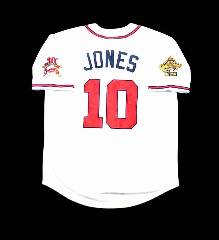 chipper jones away jersey