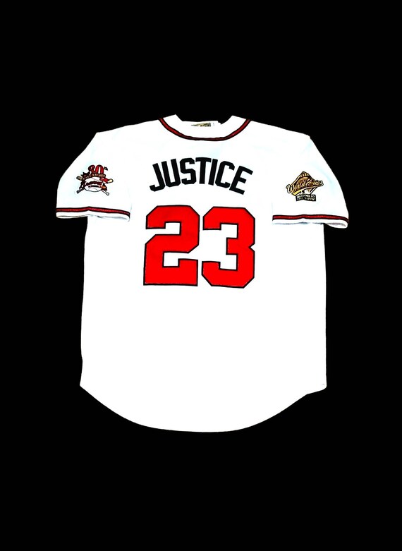 David Justice Jersey Atlanta Braves 1995 World Series -  Israel