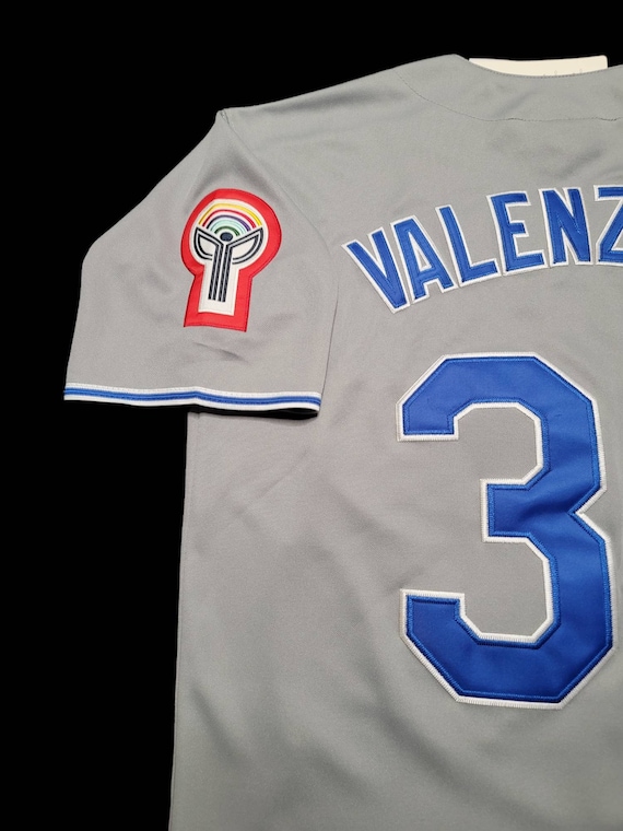 XclusiveTreasures Fernando Valenzuela Jersey Los Angeles Dodgers 1981 World Series Throwback Gray Birthday/Christmas Gift Idea! Sale! Limited Time Only! 3XL