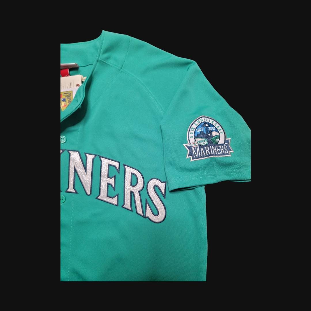 XclusiveTreasures Ken Griffey Jr Seattle Mariners Jersey Mens 1995 Retro Throwback Stitched Birthday/Christmas Gift Idea! Sale! Limited Time Only!