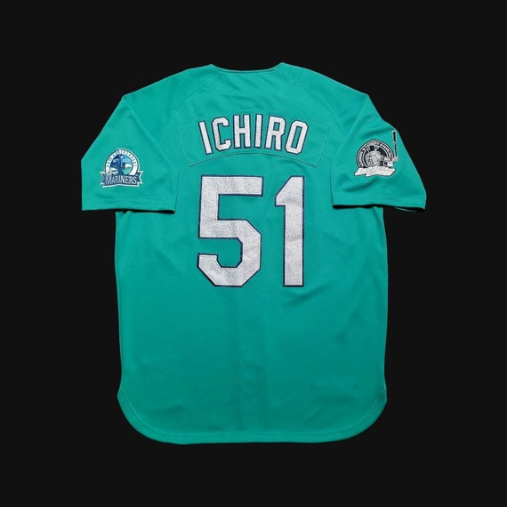 Ichiro Suzuki Jersey Seattle Mariners Retro Throwback Stitched 