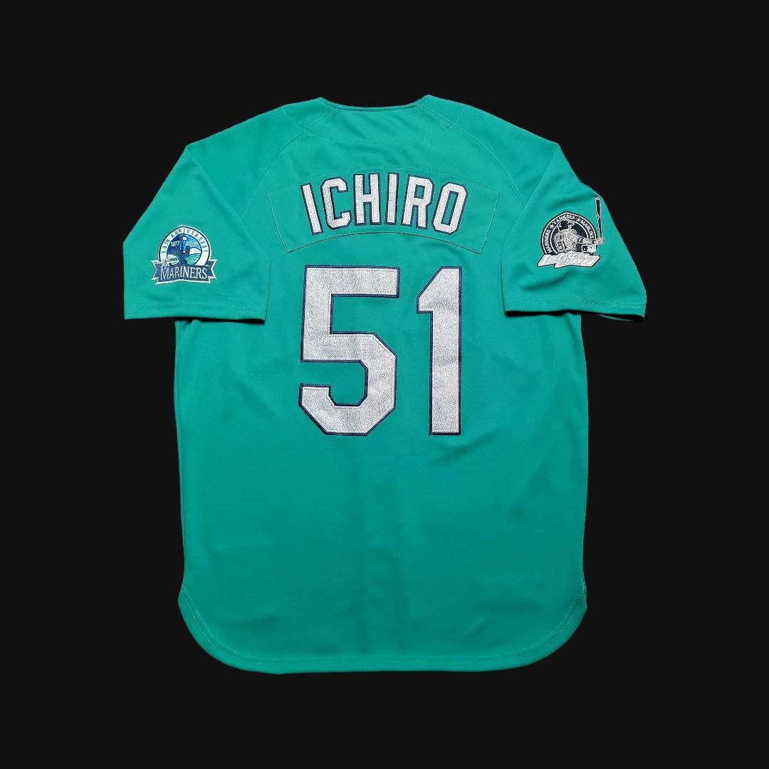 Buy Ichiro Suzuki Jersey Seattle Mariners Retro Throwback Stitched