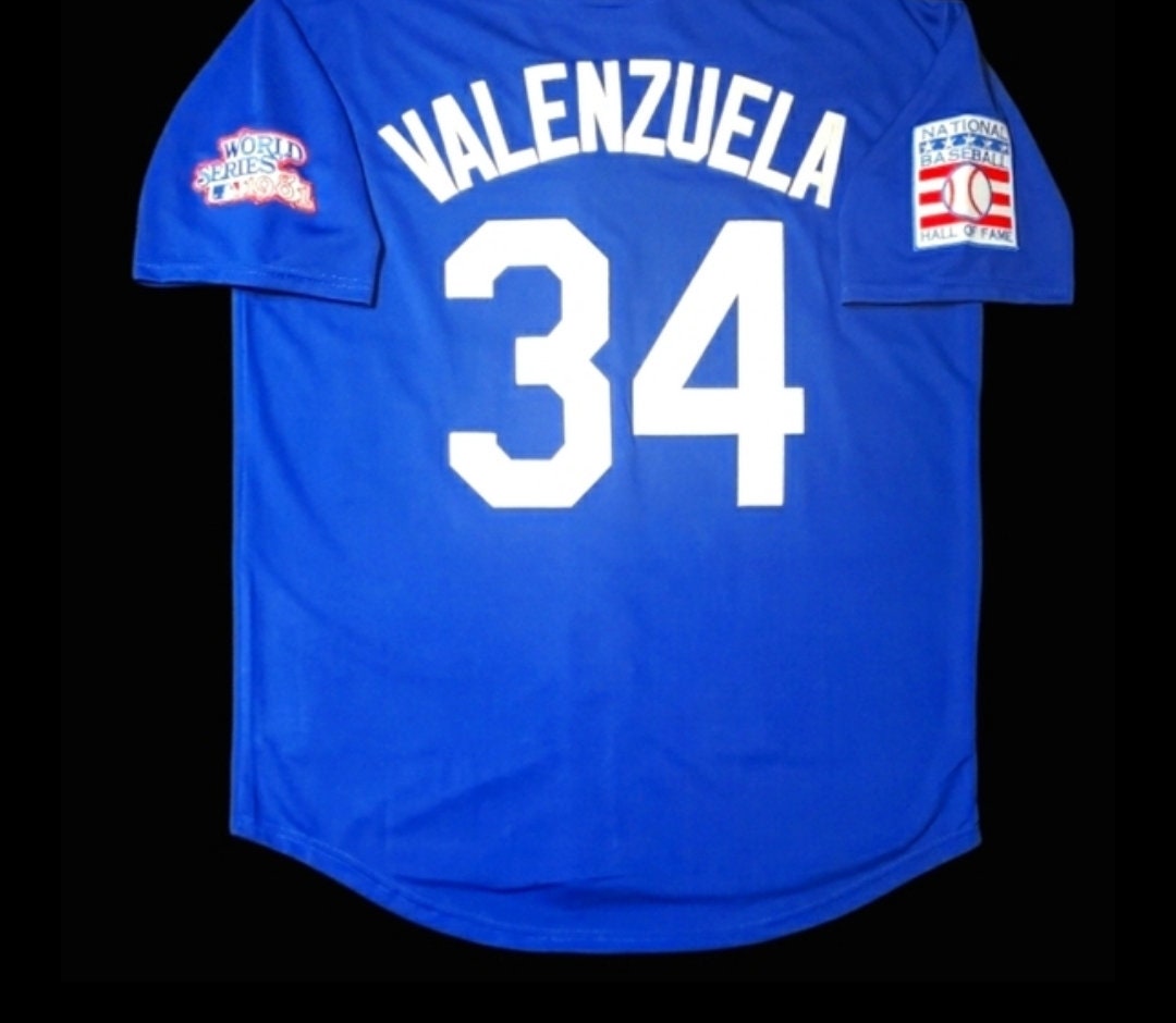 Official fernando Valenzuela #34 Los Angeles Dodgers Mitchell & Ness Cooperstown  Collection Portrait Shirt, hoodie, sweater, long sleeve and tank top