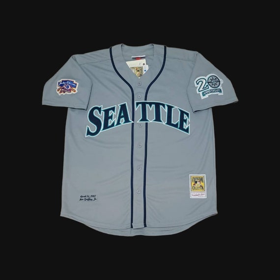 Buy Ken Griffey Jr Seattle Mariners Jersey Gray 1997 Jackie