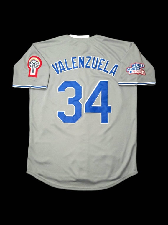 Fernando Valenzuela Jersey Los Angeles Dodgers 1981 World 